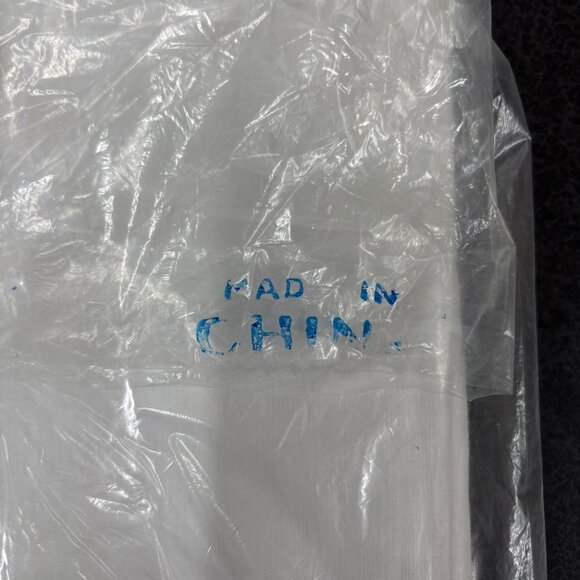 Vintage Embroidered Cotton Pillowcases - Set of 2 NOS The Bay Purple - Picture 7 of 8